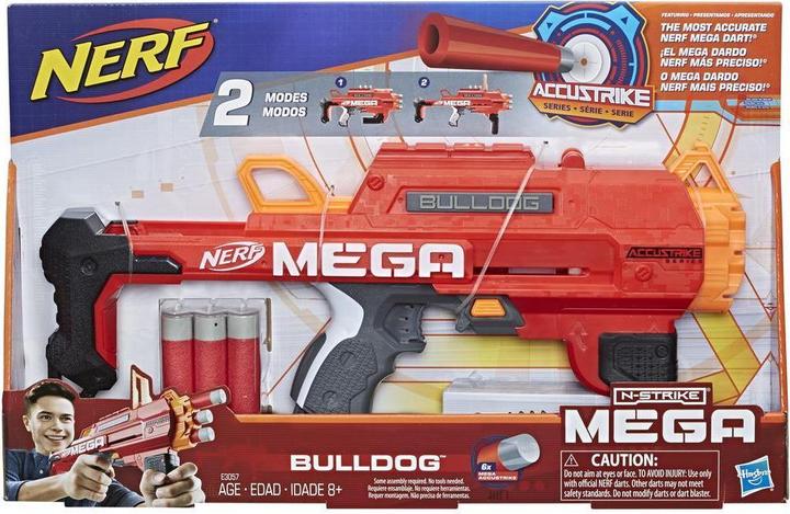 Actual product image Nerf AccuStrike Mega Bulldog