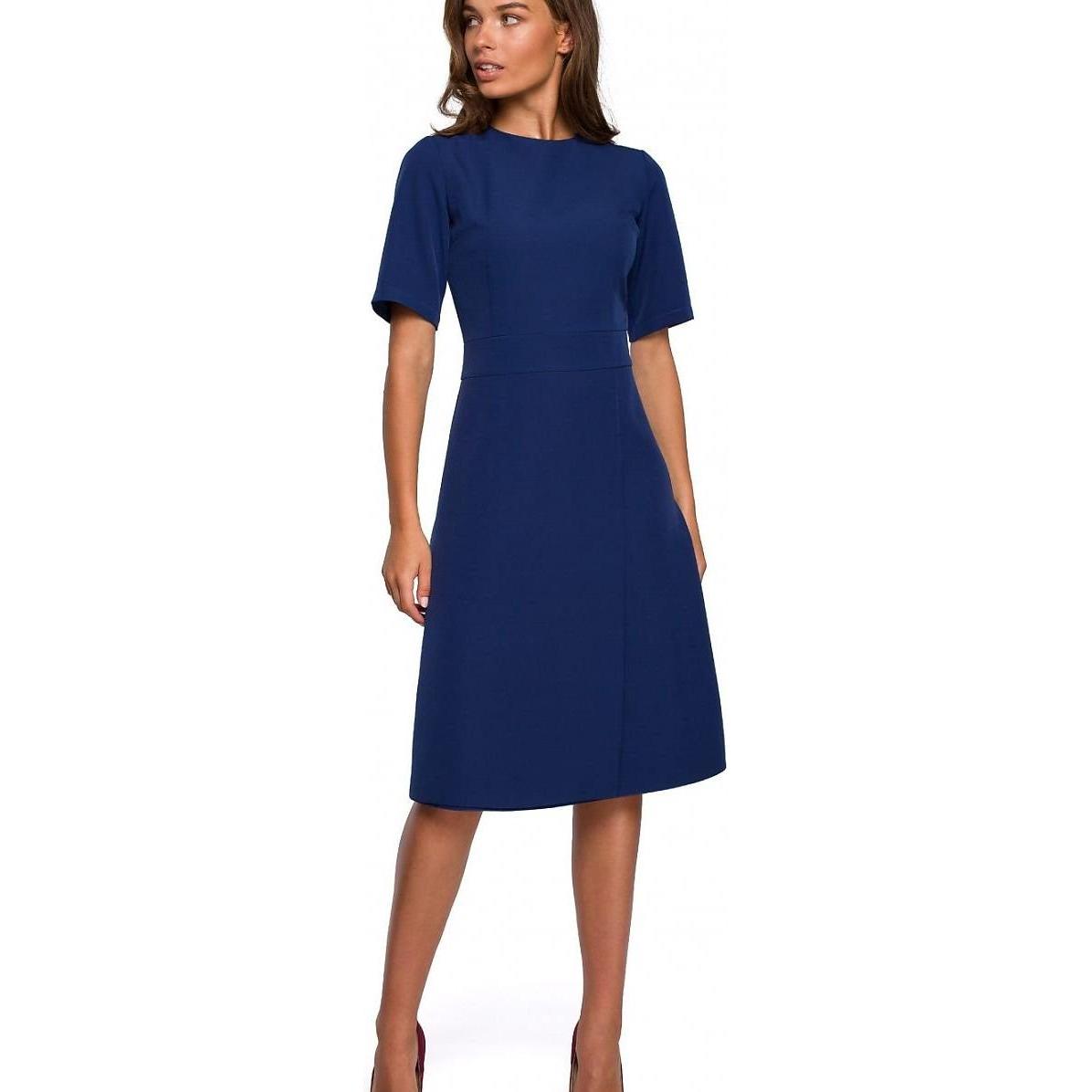 Stylove, Damen, Kleider, Alltagskleid, Blau, (L)