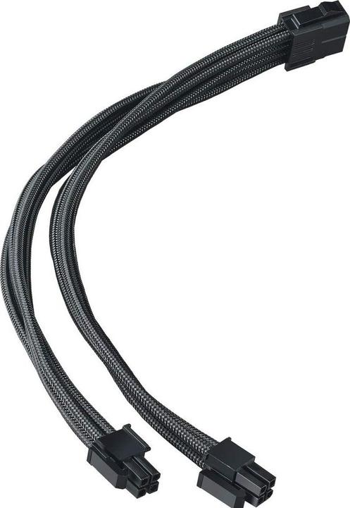 Immagine prodotto Silverstone Cavo di prolunga 8-8(4+4)Pin 0,08mm nero (30 cm, 8 pin EPS)