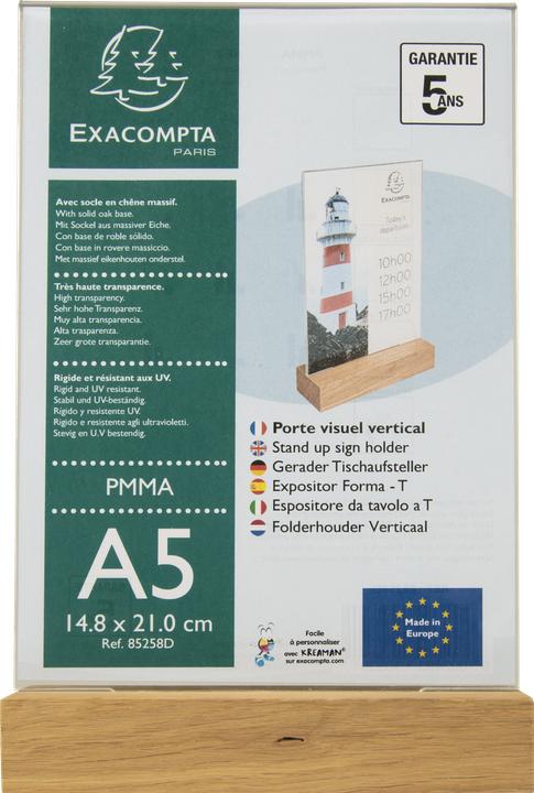 Immagine prodotto Exacompta Supporto da tavolo (A5)