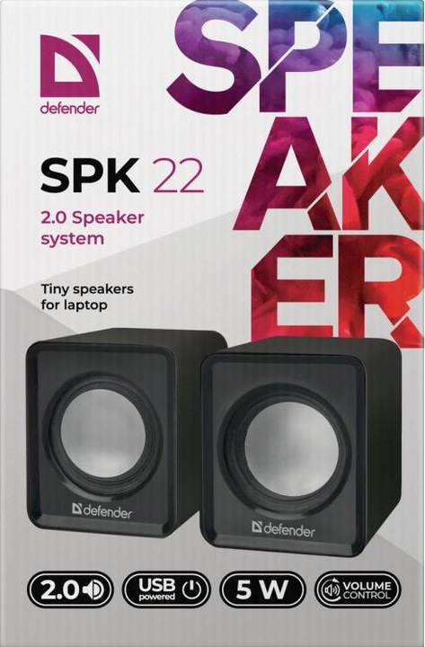 Produktbild Defender Lautsprecher SPK-22 5W 2.0 USB