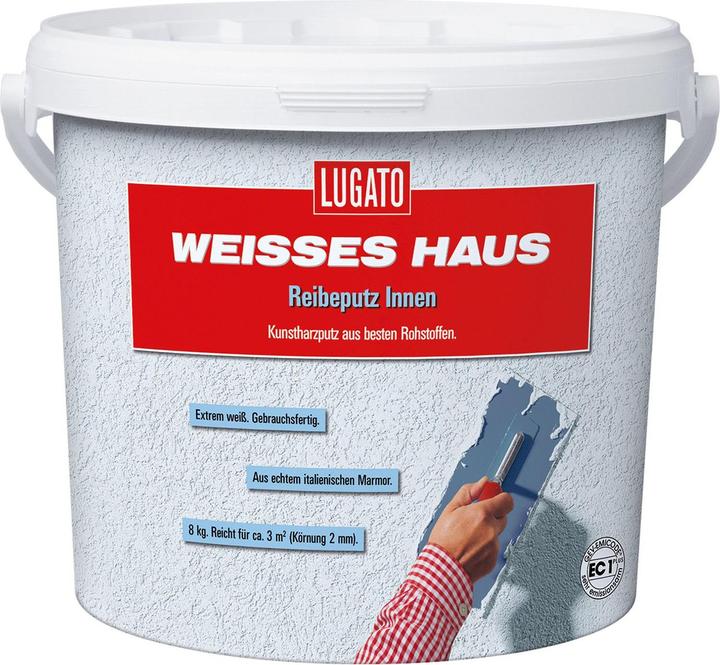 Image du produit Lugato Maison blanche Crépi à frotter