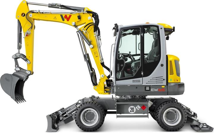 Produktbild Siku Wacker Neuson EW65 Bagger