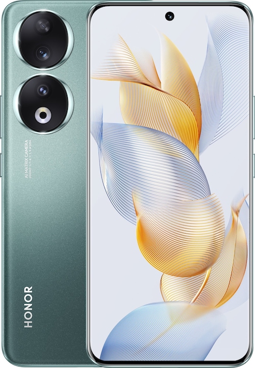 Honor 90 (256 GB, Emerald green, 6.70", SIM + eSIM, 200 Mpx, 5G)