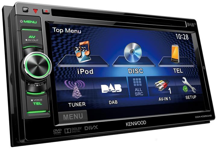 Produktbild Kenwood Corp. DDX-4025DAB ohne DAB-Antenne