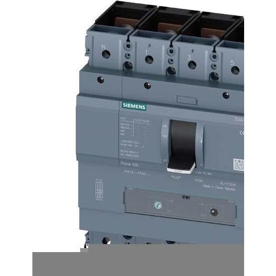 Thumbnail - Siemens 3VA1463-7GF42-0AA0 C Icu110kA V 4-polig Leistungsschalter, Relais