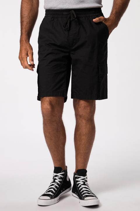 Image du produit JP1880 Bermuda esprit vintage. Taille élastique et poches cargo - jusqu'au 8XL (6XL)