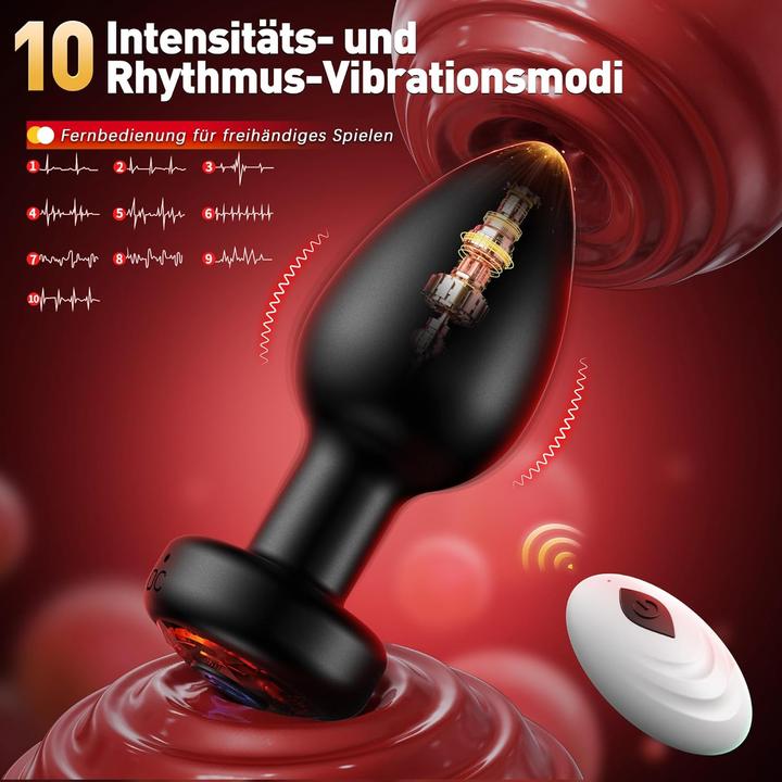 Produktbild NoName 3er-Set Analplugs mit Vibration