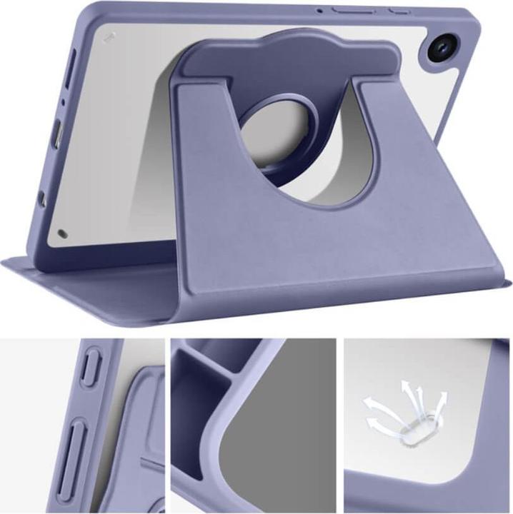 Image du produit Cover-Discount Galaxy Tab A9 - Étui à 360 degrés violet (Galaxy Tab A9)