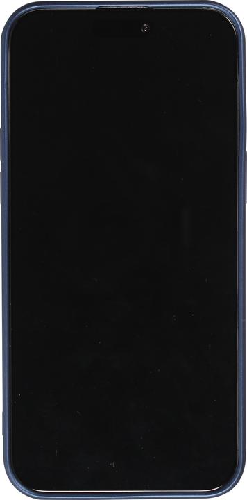 Produktbild PhoneLook Hülle Gummi weich mit Kameraschutzglas MagSafe Dunkelblau (Apple iPhone 15 Pro Max)