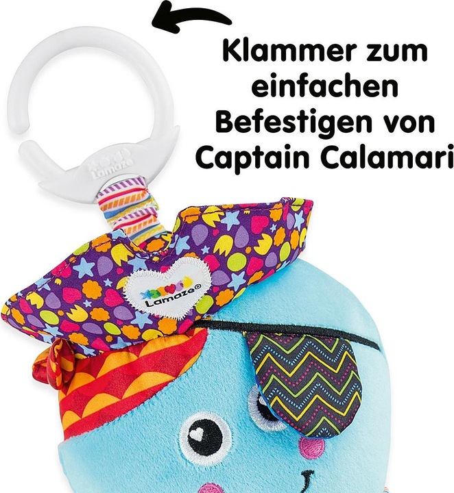 Actual product image Tomy Clip Go Captain Calamari