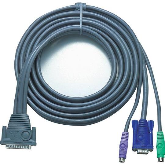 Aten KVM-Kabelbündel für CS-128A 5 m / CS-228 / CS-428 / 10xx / PS2, Cavi Switch KVM