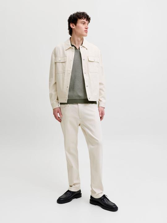 Produktbild Jack & Jones Jprblahudson Knit Split Neck Ss Sn (XXL)