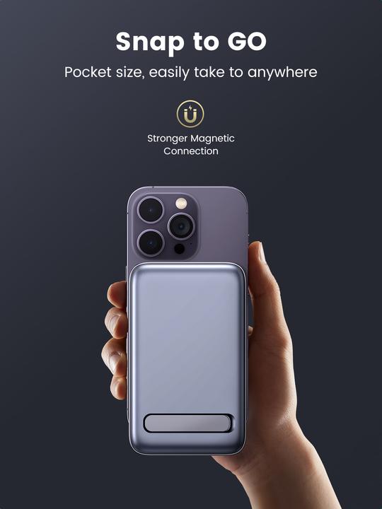 Actual product image Ugreen Wireless Charger (10000 mAh, 20 W, 37 Wh)