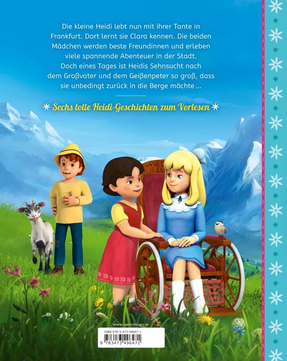 Immagine prodotto Ravensburger Heidi: Eine neue Freundin - Heidis Geschichte Band 2 (Tedesco, Steffi Korda, 2021)