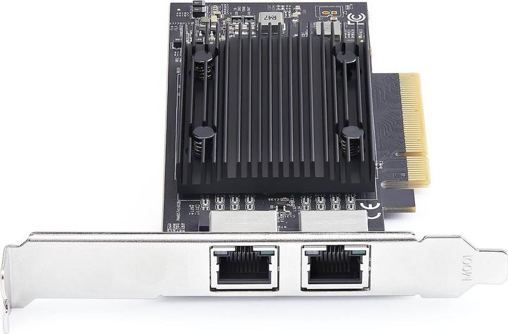 Actual product image StarTech .com PR210B-NETWORK-CARD, Interne, Avec fil, PCI Express, Ethernet, 20000 Mbit/s, Noir (Ethernet, Mini PCI Express)