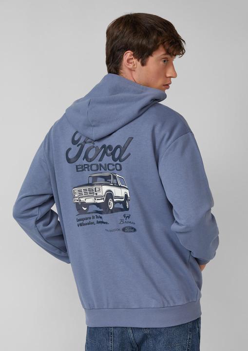 Produktbild s.Oliver Sweatshirt Softer Hoodie im Relaxed Fit mit Artwork (L, S)