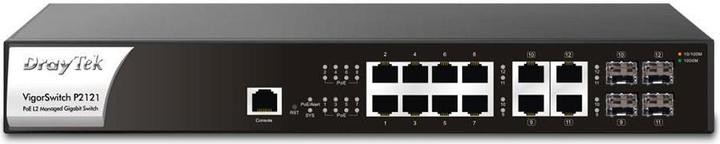 Immagine prodotto Draytek VigorSwitch P2121: 8 porte RJ-45 (12 porte)