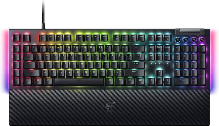 Produktbild Razer Klawiatura BlackWidow V4 Green (RZ03-04690100-R3M1) (US, Kabelgebunden)