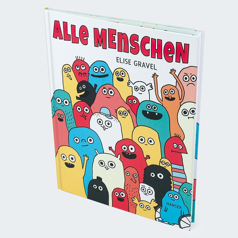 Thumbnail - Alle Menschen, Kinderbücher von Elise Gravel
