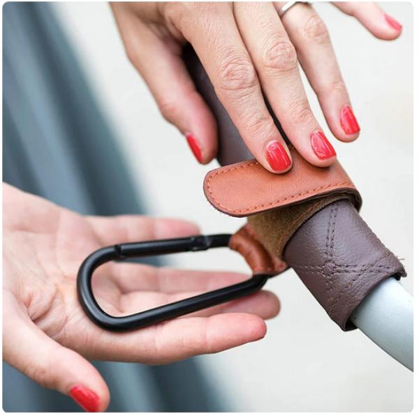 Actual product image Little bear Pram Hook Brown