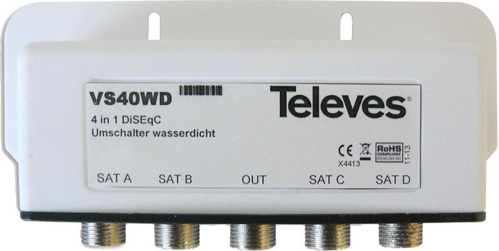 Actual product image Televes VS40WD Kabelspalter oder -kombinator Kabelkombinierer
