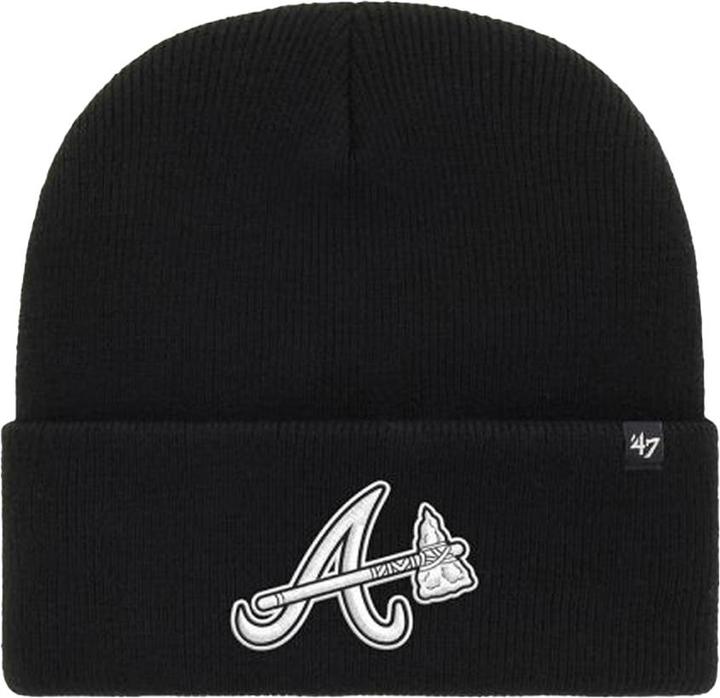 Actual product image Atlanta Braves Haymaker MLB 47 Knitted Cuff Beanie