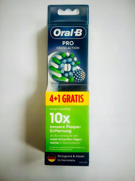 Produktbild Oral-B Pro Cross Action Ersatzköpfe für elektrische Zahnbürsten (5x)
