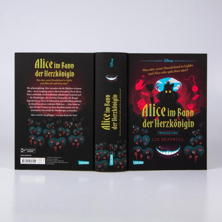 Image du produit Disney - Twisted Tales : Alice au pays de la Reine de Coeur (Allemand, Liz Braswell, Ronald Gutberlet, Walt Disney, 2022)