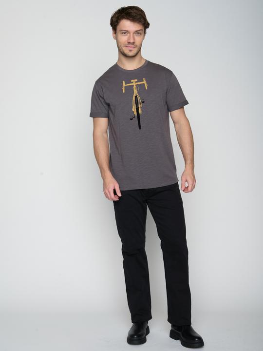 Actual product image Greenbomb T-Shirt Bike Front Stamp (M)