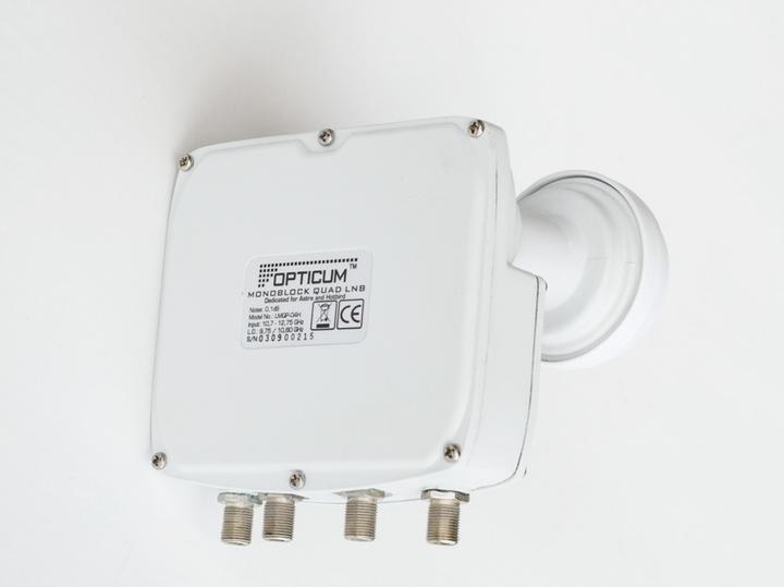 Actual product image Opticum LMQP-04 (Twin LNB, 40mm)