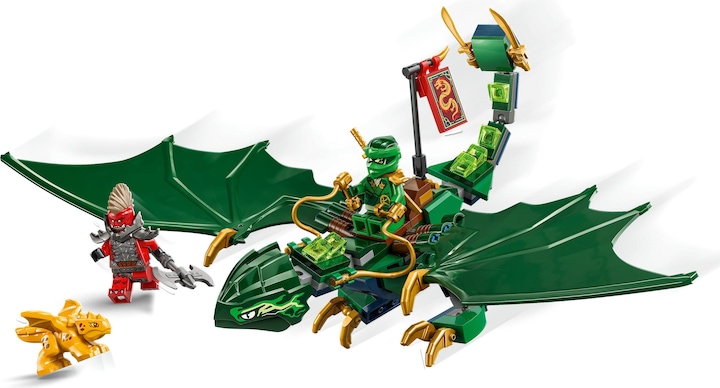 Produktbild LEGO Lloyds grüner Walddrache (71829, LEGO Ninjago)