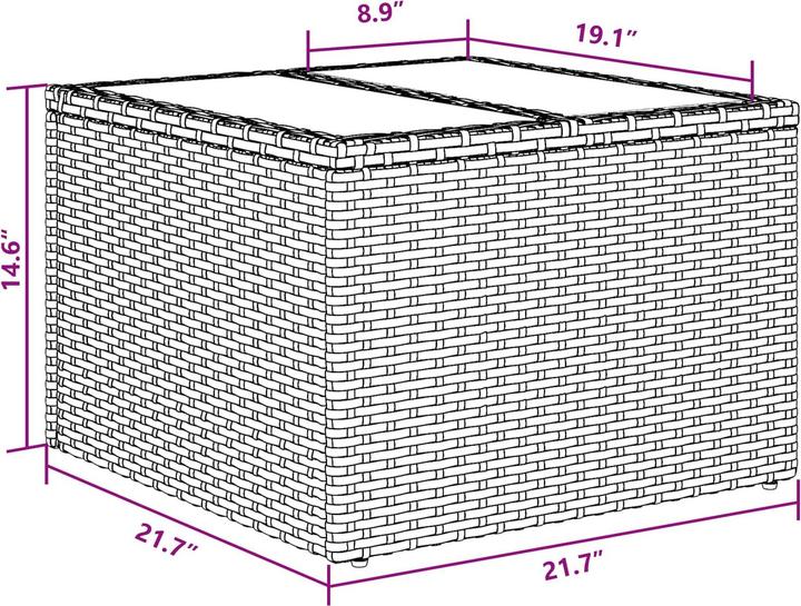 Actual product image vidaXL Modulares Sofa