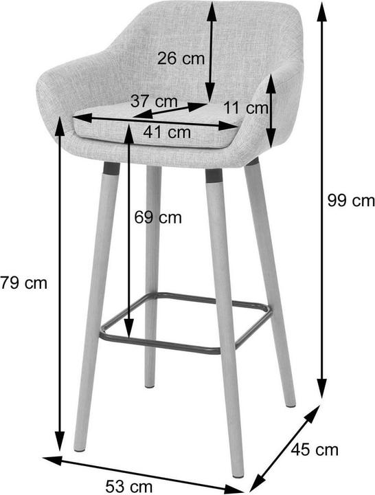 Produktbild JOHN316 Barhocker