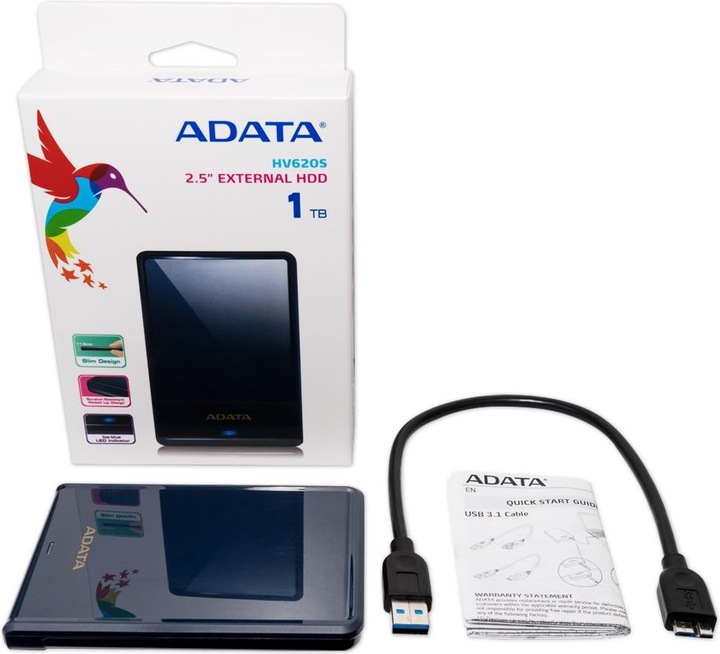 Immagine prodotto Adata Hv620s (1 TB)
