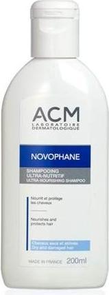 Image du produit ACM Laboratoire Novophane Shampooing ultra-nourrissant 200ml (200 ml, Shampoing liquide)