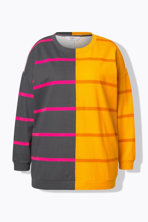 Produktbild Angel of Style Sweatshirt, oversized, Streifenmix (46)
