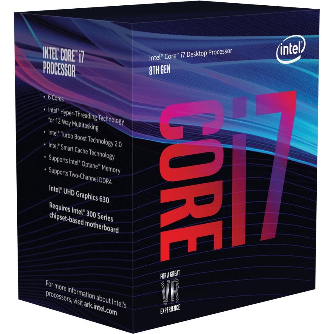 Intel Core i7-8700 (LGA 1151, 3.20 GHz, 6 -Core), Prozessor