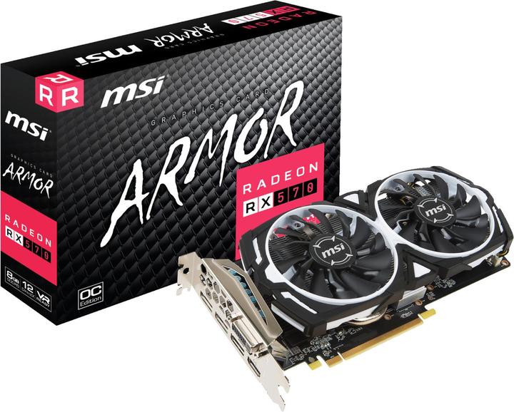 Immagine prodotto MSI Radeon RX 570 ARMOR (8 GB)
