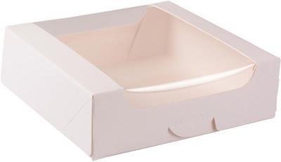 miniSchoggi Tortenschachtel mit Fenster 16 x 5 cm (1x)
