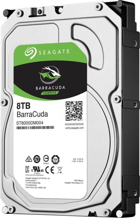 Produktbild Seagate BarraCuda (8 TB, 3.5", SMR)