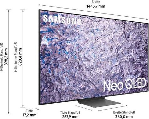 Actual product image Samsung QE65QN800C (65", QN800C, NeoQLED, 8K, 2023)