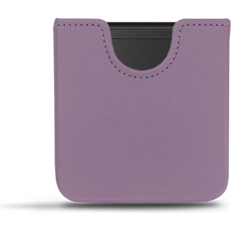 Noreve Lederschutzhülle (Samsung Galaxy Z Flip), Smartphone Hülle, Violett
