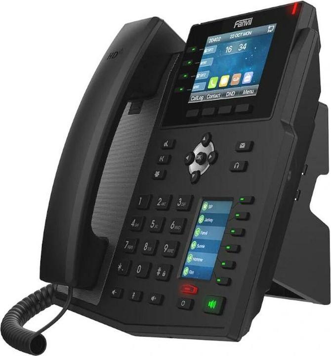 Actual product image Fanvil SIP-Phone X5U V2 High-end business phone with Gigabit / SIP / POE / USB-Port