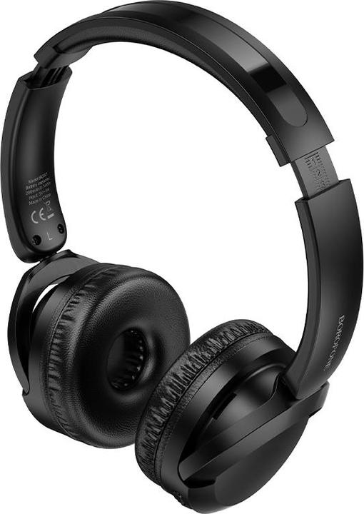 Immagine prodotto Borofone BO37 Marvellous Bluetooth-Kopfhörer schwarz (28 h, Senza fili)