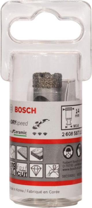 Produktbild Bosch Professional Zubehör PRO Core Cutter dry, 14 x 30 x 22,23 mm (14 mm)