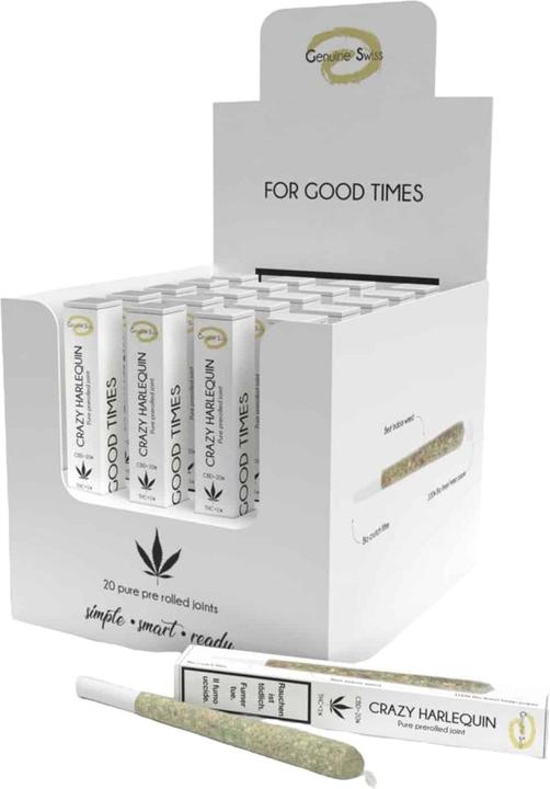 Genuine Swiss Pre Rolled Party Box (Crazy Harlequin) (227 g, Indoor)