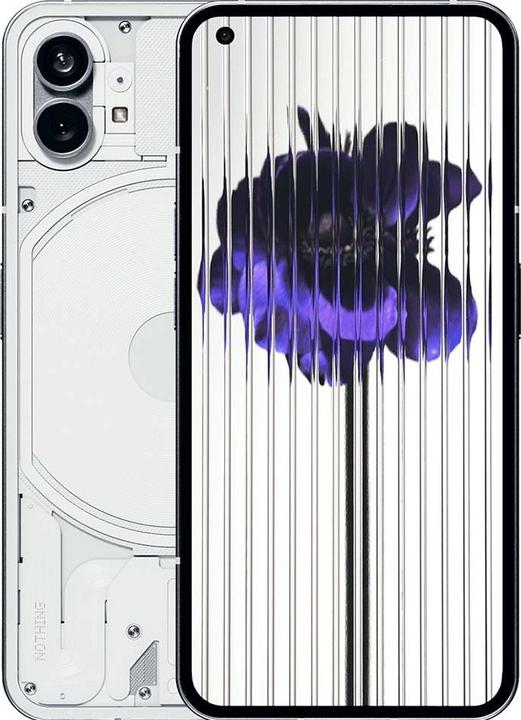 Produktbild Nothing Phone (1) (8GB) (256 GB, Weiss, 6.55", Dual SIM, 5G)