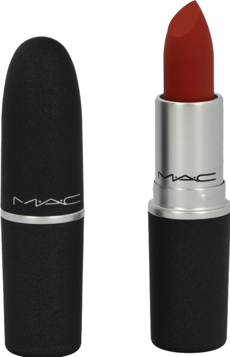 Actual product image MAC Cosmetics Powder Kiss Lipstick (Devoted To Chili)