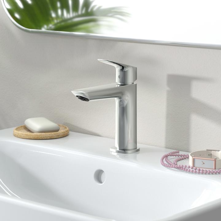 Produktbild hansgrohe Logis Einhebel-Waschtischarmatur 110 Fine CoolStart ohne Ablaufgarnitur